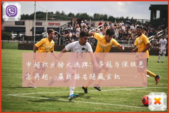 中超积分榜大洗牌:争冠与保级悬念再起,最新排名暗藏玄机